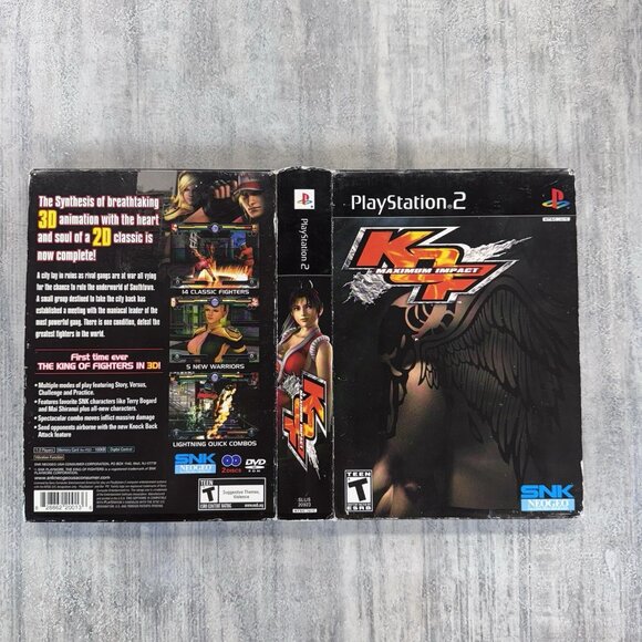 King of Fighters: Maximum Impact Double Pack (PlayStation 2, 2004) PS2 CIB - Picture 8 of 12